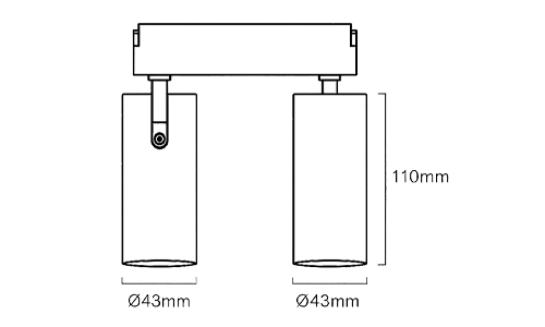 L43 DOUBLE REFLECTOR