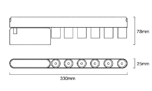 ZD6F-6TM LINEAR SPOTLIGHT WITH REFLECTOR - Image 4
