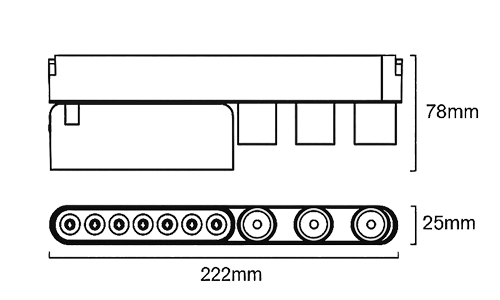 ZD6T-3TM LINEAR SPOTLIGHT WITH REFLECTOR - Image 4