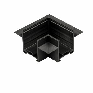 HORIZONTAL CORNER CONNECTOR FOR RECESSED TRACK